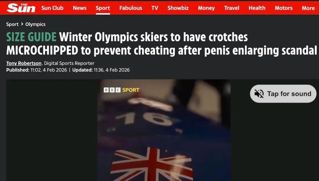 kaiyun-冬奥会要在裤裆里植入芯片？？为了不让选手在裤裆里上科技，也是拼了...